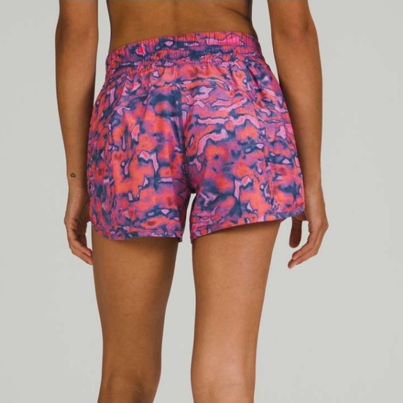 Lululemon Tracker 4" Shorts Lined Chroma Clash Multi 14 - Picture 2 of 16